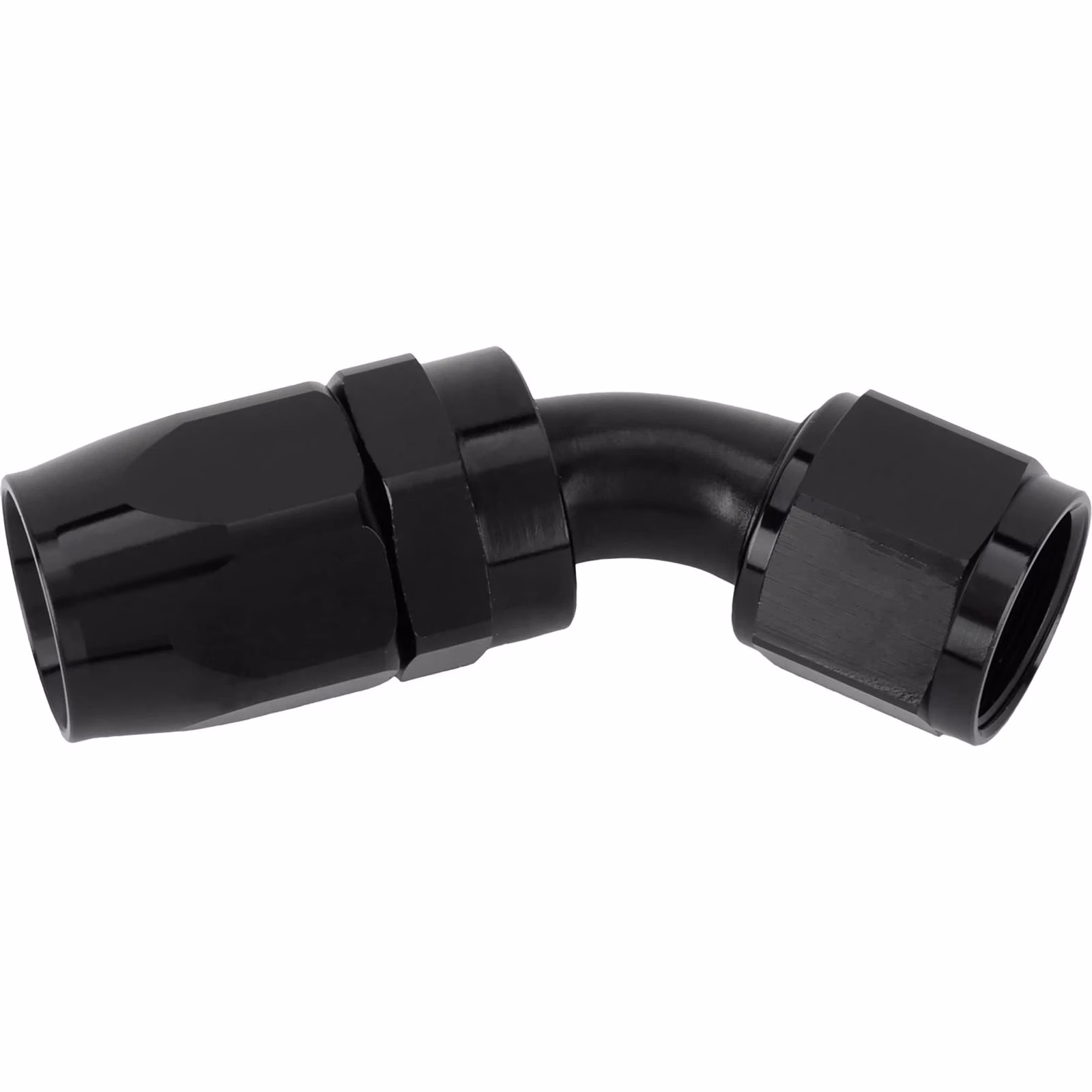 Conector AN 45° Para Manguera Mallada – EPMAN – Racord Aeroquip De Competición - Imagen 2
