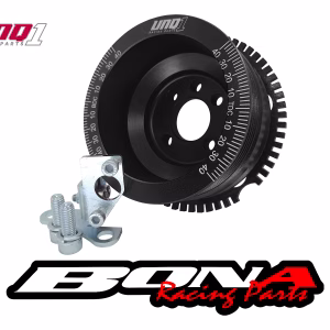 Rueda Fónica Poly-V UNIQUE – VW AP Gol / Saveiro – Aluminio CNC 6061-T6