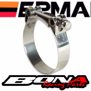 Abrazaderas Reforzadas Tipo T-Bolt Para Turbo / Intercooler – 2” / 2.5” / 3”