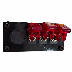 Panel Comando Competicion Arranque 3 Teclas Con Testigo Led