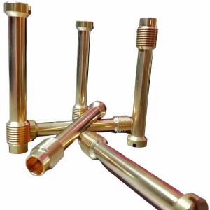 Portacañas Carburador Weber IDF Largo Corto Bronce