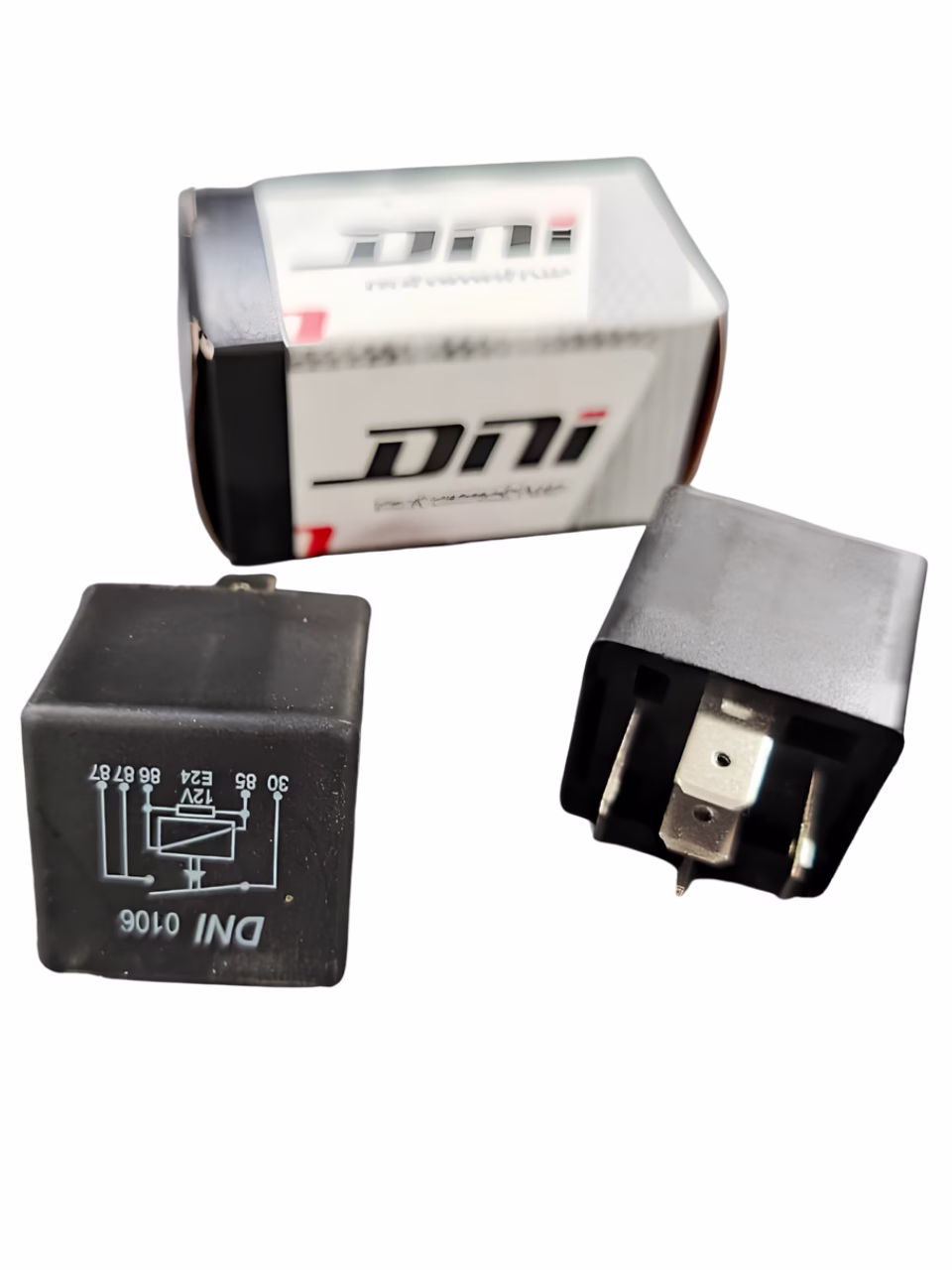 Relay DNI Automotor 12V 5 Patas Universal Conmutador
