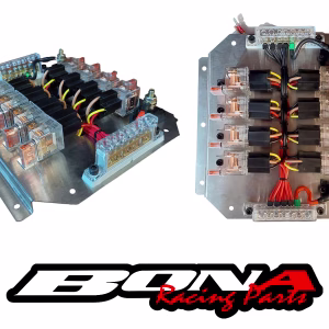 Fusilera Competicion 4 6 8 Reles Con Led Y Fusibles