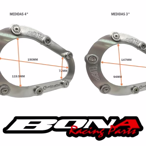 Aro Embellecedor Salida Escape Turbo 3 4 Pulgadas