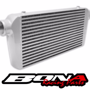 Intercooler Frontal 600x300x76mm Aluminio Bocas 3 Pulgadas