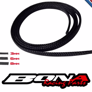 Malla Piel De Serpiente Cables Ramales Eléctricos 3 6 8 10mm