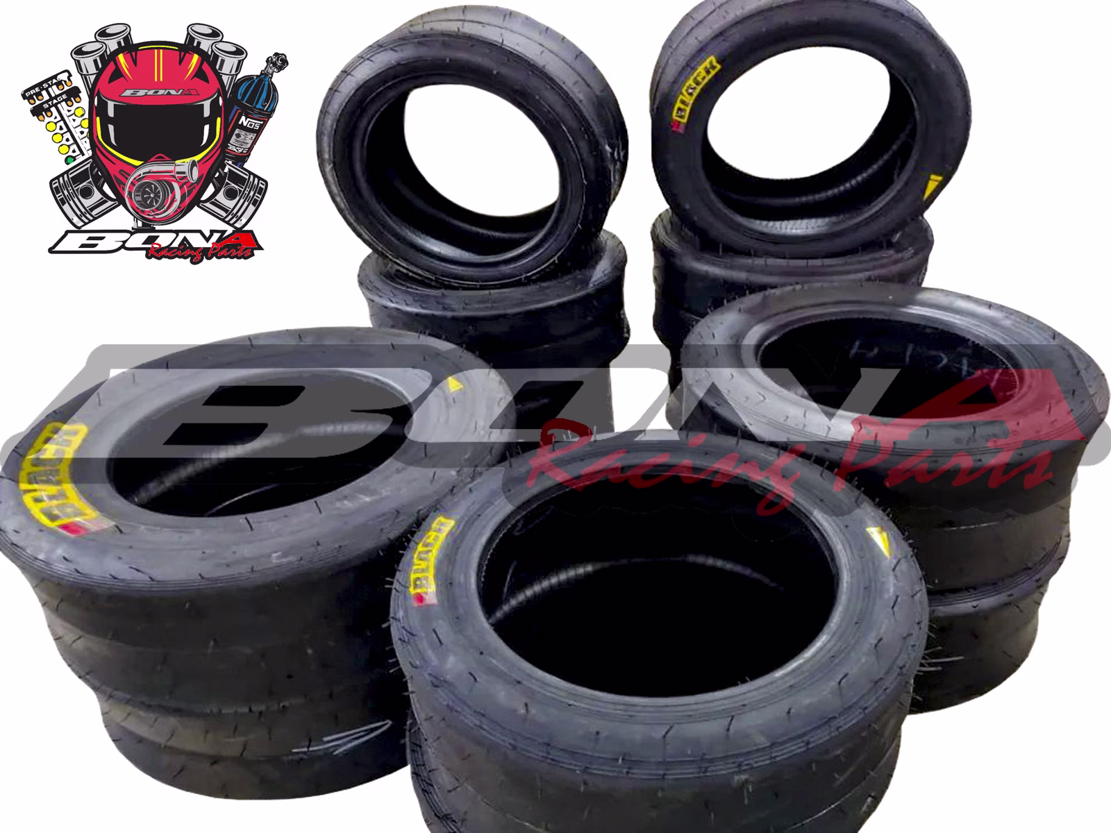 Cubiertas BLACK 1/4 de Milla