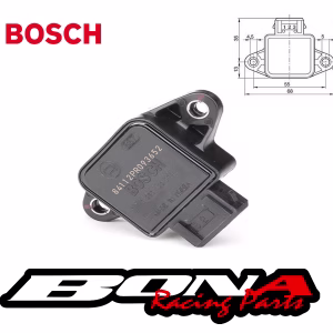 Sensor TPS Bosch Mariposa Potenciometro 3 Pines Competicion